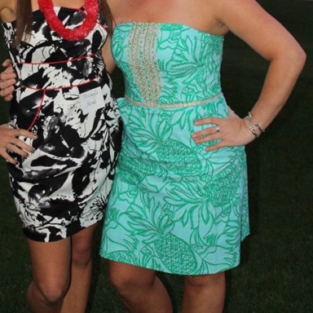 Lilly Pulitzer Strapless Dress - Picture 7 of 7
